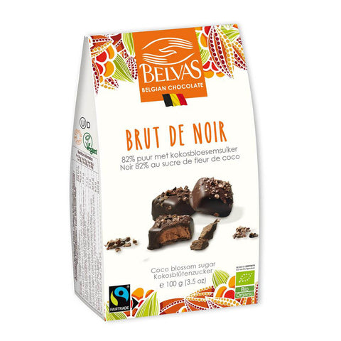 Organic Brut de Noir 82% - with coconut blossom sugar - 100g