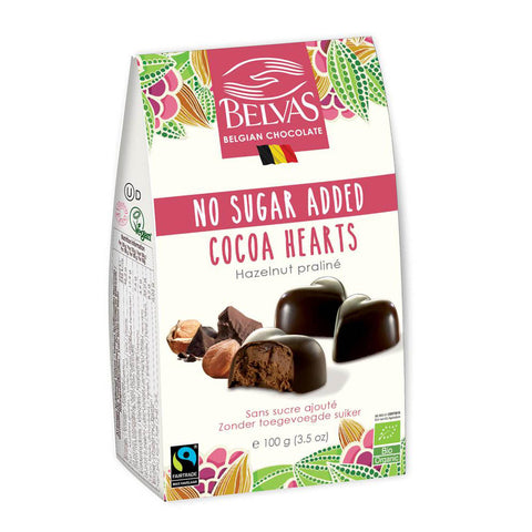 No Sugar Added Dark Hearts Ganache - Organic - 100g