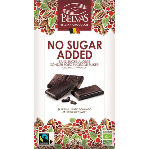 Tablet No Sugar Added Chocolate Bar Organic GF and Vegan 90g