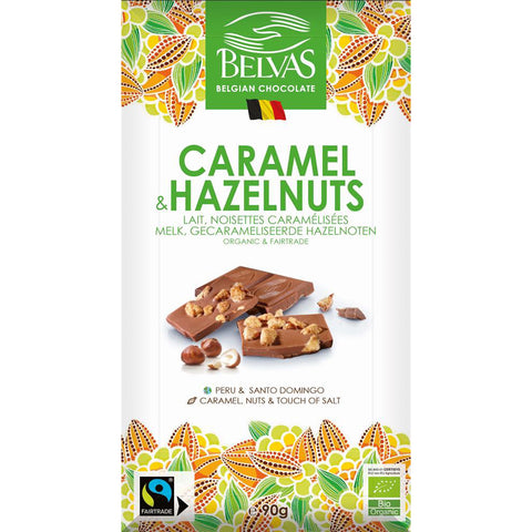 Tablet Milk & Caramlized Hazelnuts 90g